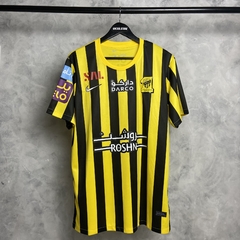 Camisa Al Ittihad II 2023 Amarela e Preta - Nike