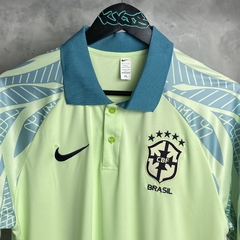 Camisa Seleção Brasil Polo Treino Nike - Verde - loja online