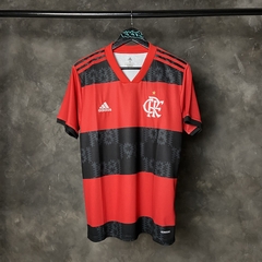 Camisa Flamengo I 21/22 - Vermelha e Preta