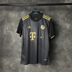 Camisa Bayern de Munique II 21/22 - Preta e Dourada