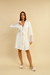 ROBE CURTO FLUITY OFF WHITE