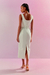 VESTIDO MIDI PILAR TUBO OFF WHITE - comprar online