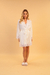 ROBE CURTO FLOR DE MAIO OFF WHITE - comprar online