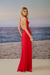 VESTIDO LONGO LIZ DECOTE COSTAS - RED - comprar online