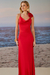 VESTIDO LONGO LIZ DECOTE COSTAS - RED - Talencce