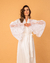 ROBE LONGO CRAVINIA OFF WHITE na internet