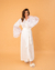 ROBE LONGO CRAVINIA OFF WHITE - comprar online