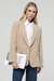 BLAZER DE CREPE ALFAIATARIA CAMYS DOPAMINE WARM SAND - comprar online