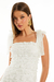 VESTIDO CURTO RUBY - OFF WHITE - loja online