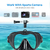 Kit Mascara com Snorkel com suporte para GoPro na internet