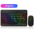 Teclado e Mouse Bluetooth RGB, para Tablet, Celulares, Computadores - comprar online