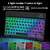 Teclado e Mouse Bluetooth RGB, para Tablet, Celulares, Computadores - comprar online