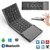 Mini Teclado Sem Fio Dobrável com Touchpad, Bluetooth