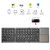 Mini Teclado Sem Fio Dobrável com Touchpad, Bluetooth