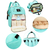 Mochila Maternal Con Compartimientos Neceser CELESTE en internet