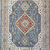 Imagem do Tapete Turco 2,00 X 2,50 Clássico Azul Com Toque Suave 10 Mm