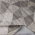 Tapete Belga Fino 0,95 X 1,40 Mts. Geométrico Moderno Cinza - La na Nanda Tapetes e Decorações