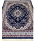 Tapete Importado 2,50 X 3,00 Mts. Clássico - Azul Com Franja - Indiano com desenhos estilo Persa - comprar online