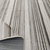 Imagem do Tapete Belga Fino 1,35 X 1,95 Mts. Cinza Moderno Listrado