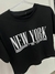 Cropped Camisetinha New York - loja online