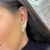 Brinco Ear Cuff Plissado Banhado a Ouro - comprar online