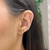 Piercing Fake Ear Hook Tubo Banhado a Ouro