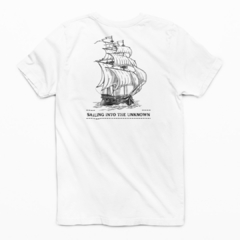 T-shirt White Boat