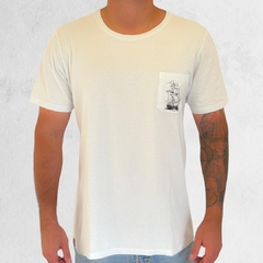 T-shirt White Boat - comprar online