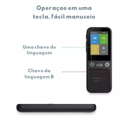 Tradutor de voz inteligente instantânea T16 portátil 137 idiomas na internet