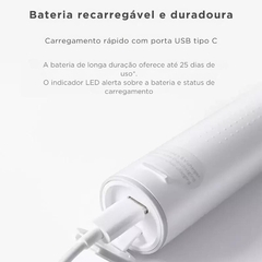 Escova de Dentes Elétrica Xiaomi mijia t300 ipx7 na internet