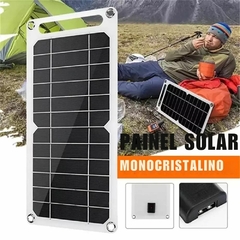 Painel Solar Portátil Carregador de Celular - comprar online