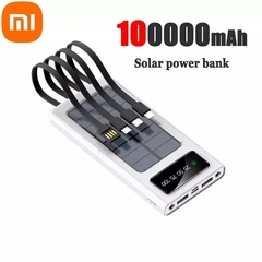 Power Bank Bateria Carregamento Solar 200000mAh