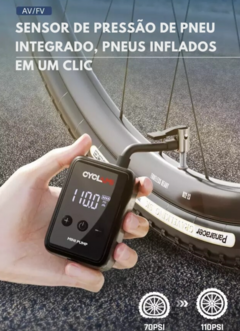 Bomba de ar elétrica bike - comprar online