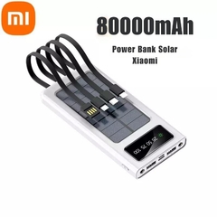 Power Bank Bateria Carregamento Solar 200000mAh