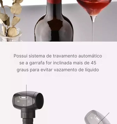 Imagem do Rolha de vinho a vácuo elétrica