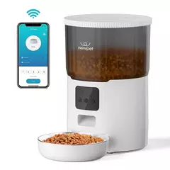 Alimentador automático de 4L para gatos WiFi - Empório51