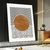 Quadro Decorativo Linhas e Formas Abstrato - comprar online