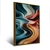 Quadro Decorativo Abstrato Ondas em Cores - Golden Quadros