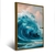 Quadro Decorativo Praia Onda Azul - Golden Quadros