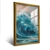 Imagem do Quadro Decorativo Praia Onda Azul