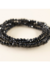 PULSERA CRISTAL ELASTICA NEGRA - Voyager