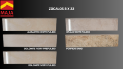 ZOCALOS 8 X 33 - comprar online