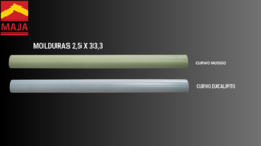MOLDURAS 2,5 X 33,3