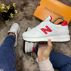 NEW BALANCE BLANCO ROJO