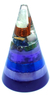 Orgonite Cone Alto G (BL) - Sem Led - ORGONITES NOVA ERA