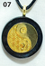 Imagem do Orgonite Pingente Redondo OFSA 22 Metallic - Ying & Yang