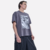 Remera Oversize Metallic - Gris - comprar online