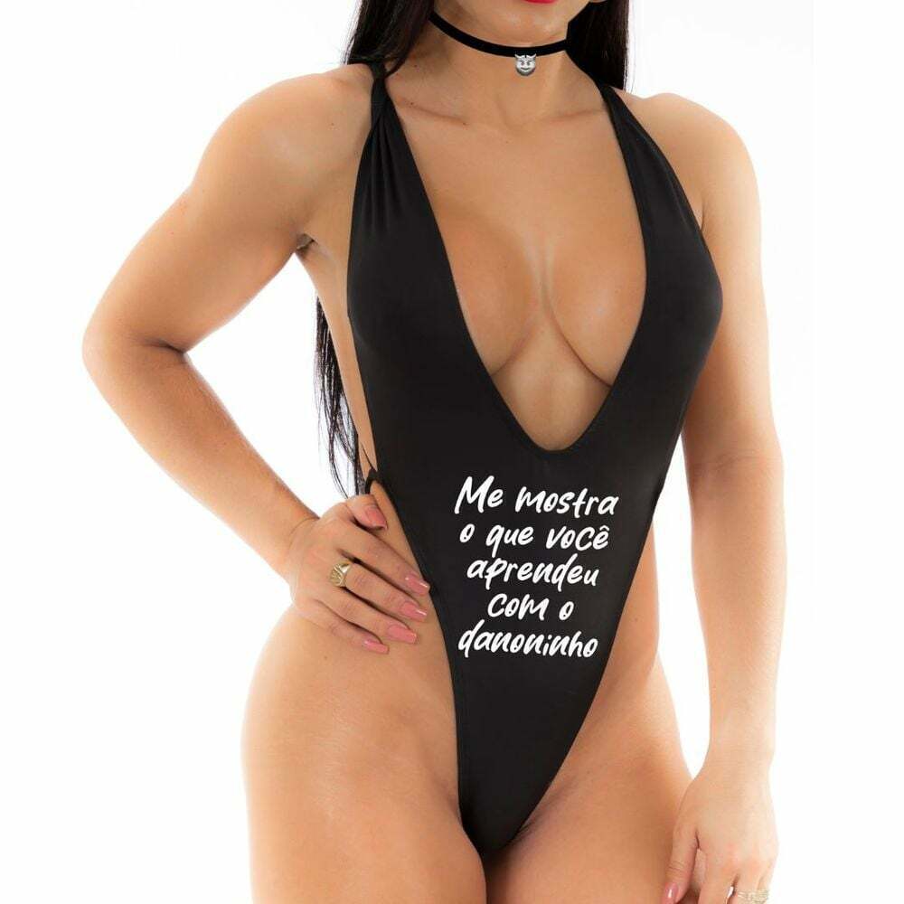 KIT BODY E CHOKER ME MOSTRA O QUE VOCÊ APRENDEU COM O DANONINHO PIMENTA SEXY