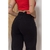 Imagem do Calça Jeans Feminina Wide Leg Preta Pantalona Modelo Lançamento 2024