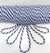 Cordão Ponto Corrente - Azul com Branco - 100 metros - comprar online
